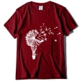 thumbnail image 3 of Birdeem Mode Femmes Été Manches Mi-Longues Chandail Uni Blouse Décontractée Hauts, 3 of 4