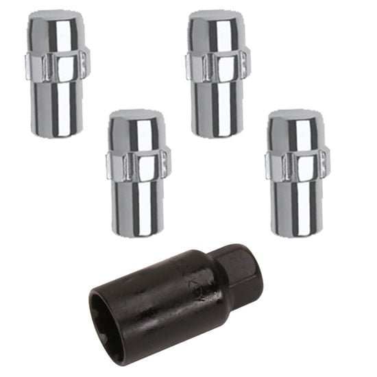 Gorilla Automotive 73671N 7/16-20  Mag Wheel Locks, 3/4 In Shank
