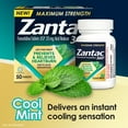 thumbnail image 5 of Zantac 360 Maximum Strength, Cool Mint, 50 Count, Heartburn Prevention & Relief, 20mg Tablets, 5 of 8