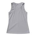 thumbnail image 4 of oqasdz Shirts for Girls Kids Athletic Racerback Crewneck Sleeveless Slim Fit Solid Color Undershirt Workout Yoga for Outdoor, 4 of 6