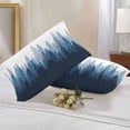 thumbnail image 2 of Lumbar Pillow Covers 20x12 Inch Set of 2, Modern Forest Blue, Waterproof Outdoor Pillow Covers, Gradient Aesthetics Color Decor Decorative Cushion Pillowcases for Couch, Sofa, Bed, Garden, Patio, 2 of 9