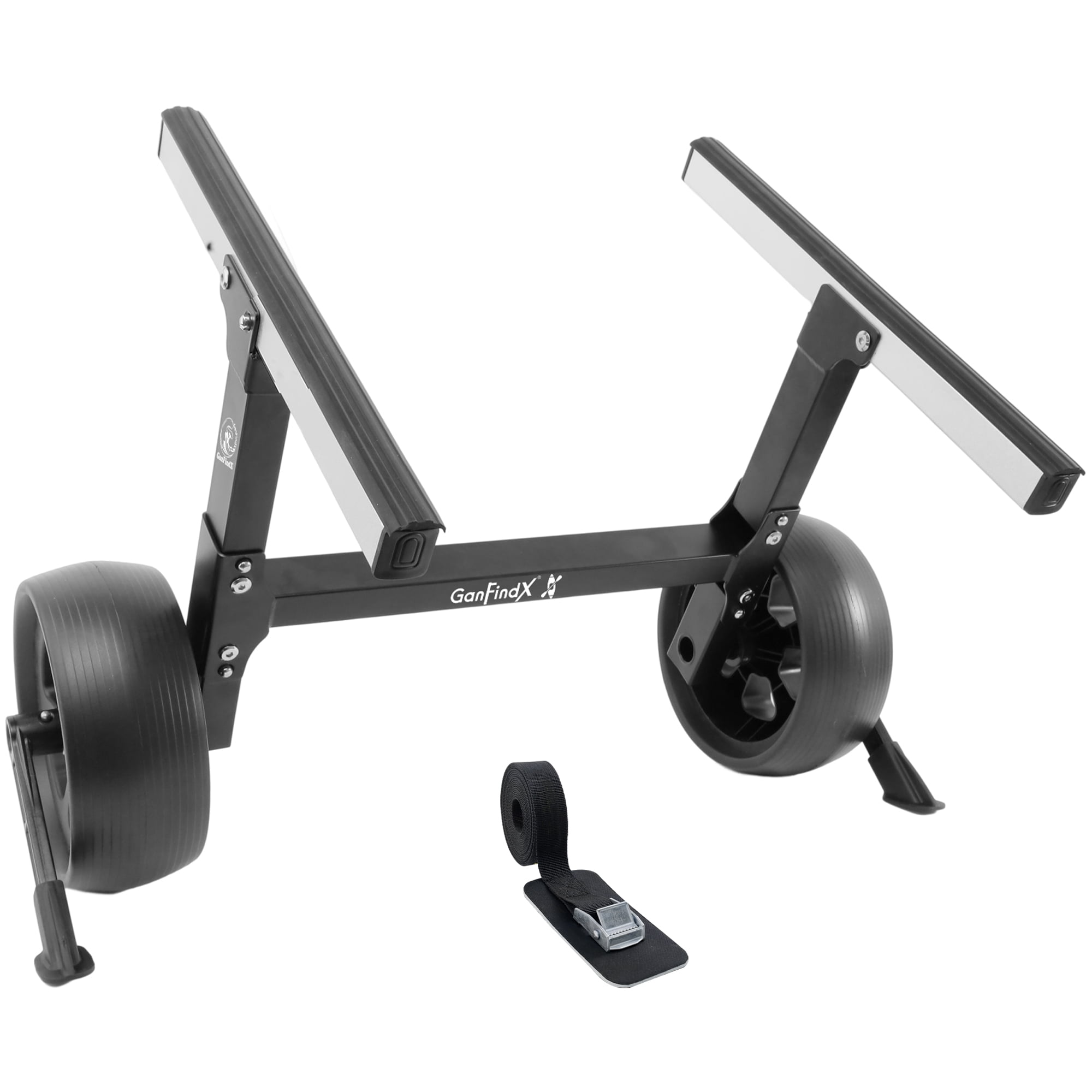 GanFindX Heavy Duty Foldable Kayak Trolley Cart Dolly with FlatFree