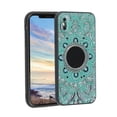 thumbnail image 1 of Compatible with iPhone XS Max Phone Case, Mandala-16 Case Men Women, Flexible Silicone Shockproof Case for iPhone XS Max, 1 of 1