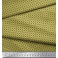 thumbnail image 3 of Soimoi Green polyester Crepe Fabric Geometrical Star Geometric Print Sewing Fabric Yard 52 Inch Wide, 3 of 5