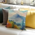 thumbnail image 3 of BANET Throw Pillow Covers Beautiful Scenery Autumn Landscape Pillow Cover Square Pillow Case Cushion for Home Decor Sofa Couch Pillowcase 18x18in, 3 of 5