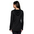 thumbnail image 3 of RBX Active Women's Ultra Soft Lightweight Hoodie Tunic With Pocket, 3 of 5