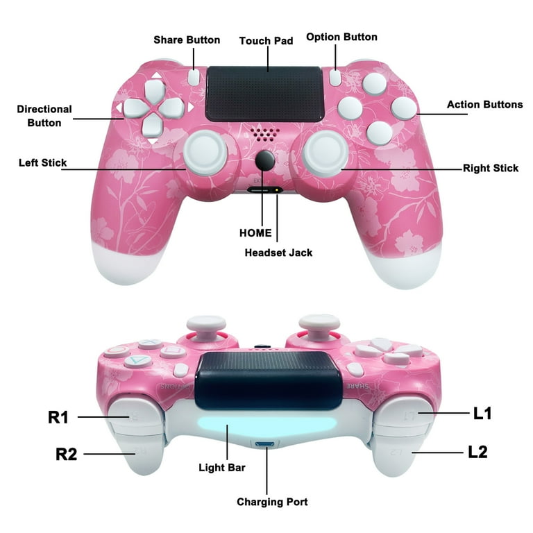 INFISU Wireless PS4 Controller Rechargeable Playstation 4