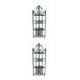 thumbnail image 4 of Vogacara Estante de vino triangular, regalo para niños, juego de soporte de vino, Mini decoraciones para el hogar, suministro decorativo para Negro 2piezas, 4 of 6
