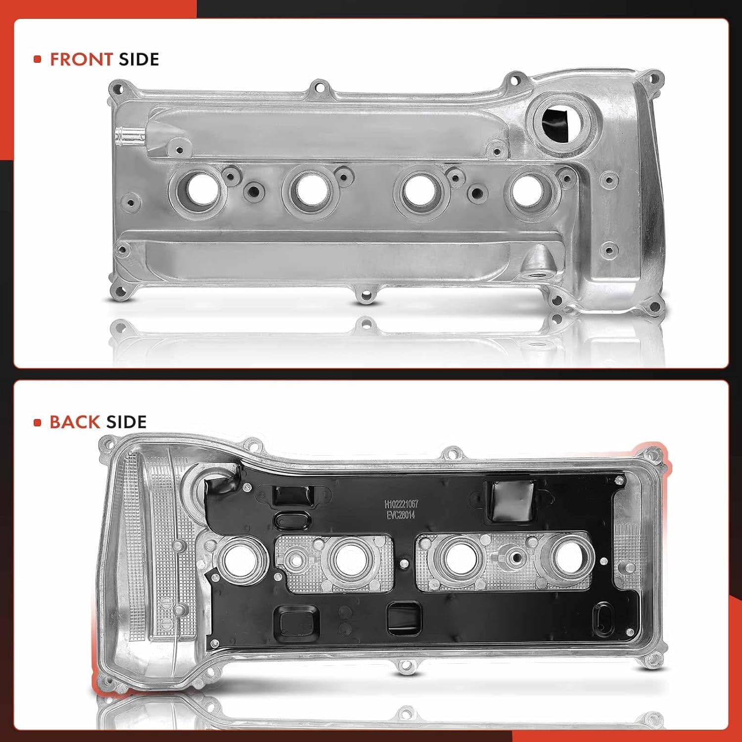 A-Premium Engine Valve Cover Compatible with Toyota Camry 2002-2009 Highlander 2001-2007 Matrix 2009-2013 RAV4 2004-2008 Solara 2002-2008 2.4L Gas