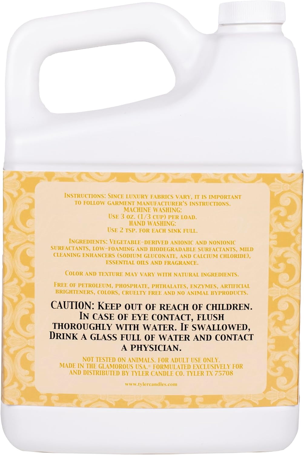 Tyler Candle Limelight Glamorous Wash Liquid Laundry Detergent, 24 Loads, 64 fl oz