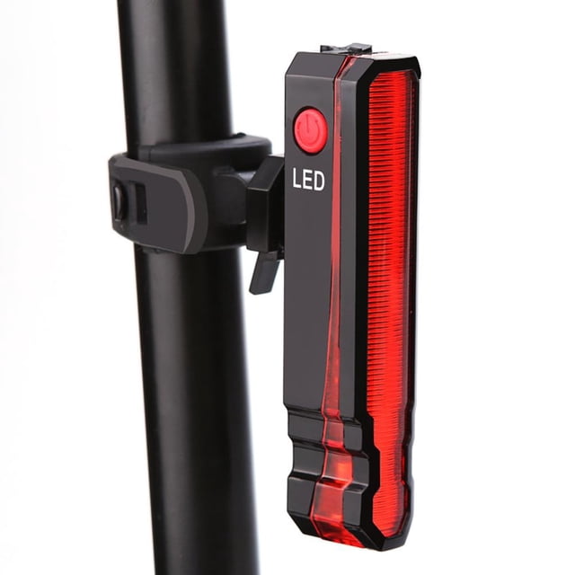 Bicicleta USB recargable LED Bike Tail Light Night Running Advertencia Luces de bicicleta Likrtyny Accesorios para bicicletas