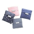thumbnail image 1 of de 4 bolsas de compra plegables, bolsas de compra reutilizables, bolsas de compra, carga máxima de hasta 20 kg, 55 x 33 x 8 cm, 1 of 5