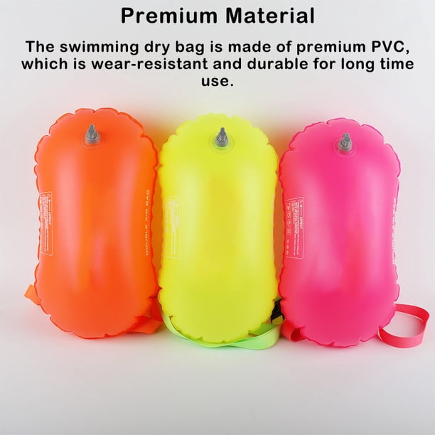 Bouée De Natation Gonflable – Sécurité Eau Libre – Sac Étui Téléphone Étanche – Ceinture Réglable – PVC Résistant