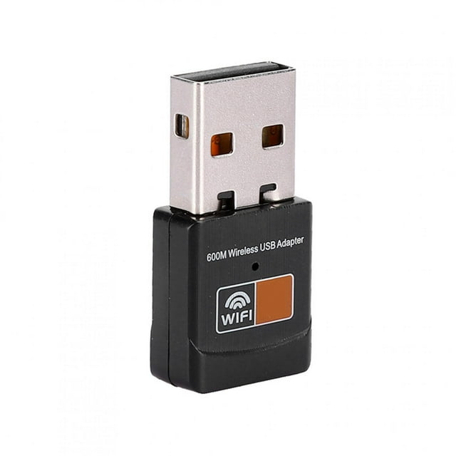 USB WiFi Adapter Mini WiFi Adapter, Wireless WiFi Receiver, WiFi Adapter 2.4G-5G 600Mbps Laptop for Desktop