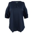 thumbnail image 4 of Women's Cold-Shoulder Keyhole Top-I-M, 4 of 4