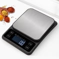thumbnail image 6 of MOMOJIA Home Kitchen Slim Electronic Digital Scale Stainless Steel Weight Weighing Balance Gadget Durable Metal Platform Cooking, 6 of 15