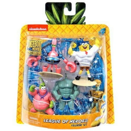 SpongeBob League of Heroes Figure Set