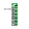 thumbnail image 5 of Jesscasday 5Pcs CR2016 Batteries 3V Capacity Safety Battery Coin Button Cell Lithium Batteries for Electronic Balanced Watches, 5 of 8
