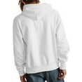thumbnail image 2 of Champion Life Men's Reverse Weave Pullover Hoodie, White, Large, 2 of 3