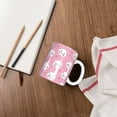 thumbnail image 4 of Yiaed Cute Cat Print Ceramics Coffee,Large Handle Design,Extra Large Tea and Coffee Cup for Office and Home Mugs, 4 of 6