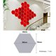 thumbnail image 1 of 3D Hexágono Acrílico Espejo Pegatinas De Pared DIY Arte Decoración Del Hogar Sala De Estar Pegatina Decorativa, 1 of 4