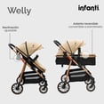 thumbnail image 4 of Carriola Sistema De Viaje Welly Convertible A Bambineto Beige, 4 of 7