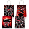 thumbnail image 1 of JOYGATHER - 24 bolsas de recuerdos de fiesta con asas, con tem&aacute;tica de ninja, bolsas de dulces con 4 tipos diferentes para fiesta de cumplea&ntilde;os, 1 of 7