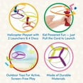 thumbnail image 3 of Battat Skyrocopter Flying Disc Toy 24 Pieces Outdoor Active Play for Ages 3 Years, 3 of 10