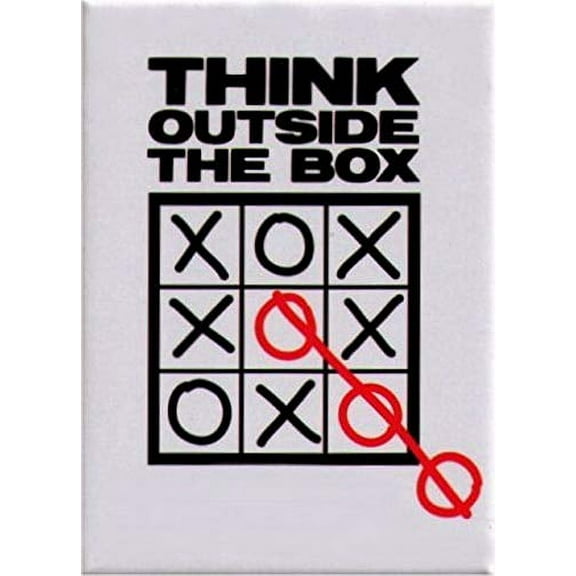 Hot Properties Think Outside The Box Magnet SM4504