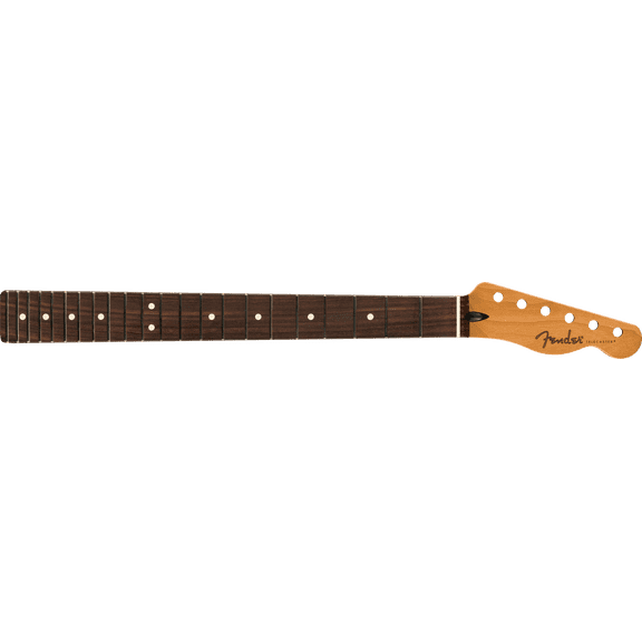 Fender Satin Roasted Maple Telecaster Flat Oval Shaped Neck, Rosewood Fingerboard