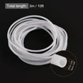 thumbnail image 2 of Uxcell Rubber Cord Tube Hollow Tubing for DIY Craft Beading Necklaces Bracelet White 3mx2mmx1mm, 2 of 5