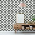 thumbnail image 5 of Tempaper Mosaic Scallop Green Removable Peel and Stick Wallpaper, 20.5" x 16.5', 5 of 6