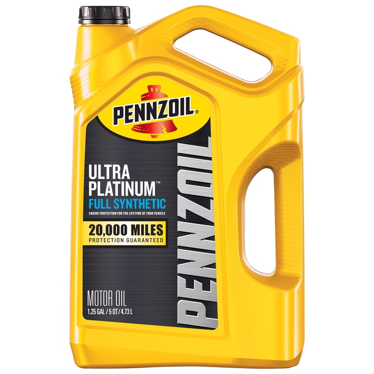 Pennzoil Ultra Platinum 5W-30 エンジンオイル Pennzoil Ultra Platinum 5W-30 High Mileage Full Synthetic Motor