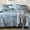 Blue Paisley, variant on 100%Cotton Bedspread Quilt Sets Reversible Bedding Coverlet Sets Comforter Paisley Floral Bedspread (White Paisley Floral, King Size)