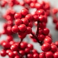 thumbnail image 2 of Artificial Red Berry Stem Red 18"H, 2 of 2