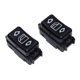 thumbnail image 2 of 2 Pair for Mercedes Window Switch Left Right Power 190 260 300 1248204610 1248204510, 2 of 5