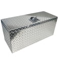 thumbnail image 3 of Trailer Truck Aluminium Lockable Tool Box Chest Locker Storage 28” x 12.5” x 12”, 3 of 5