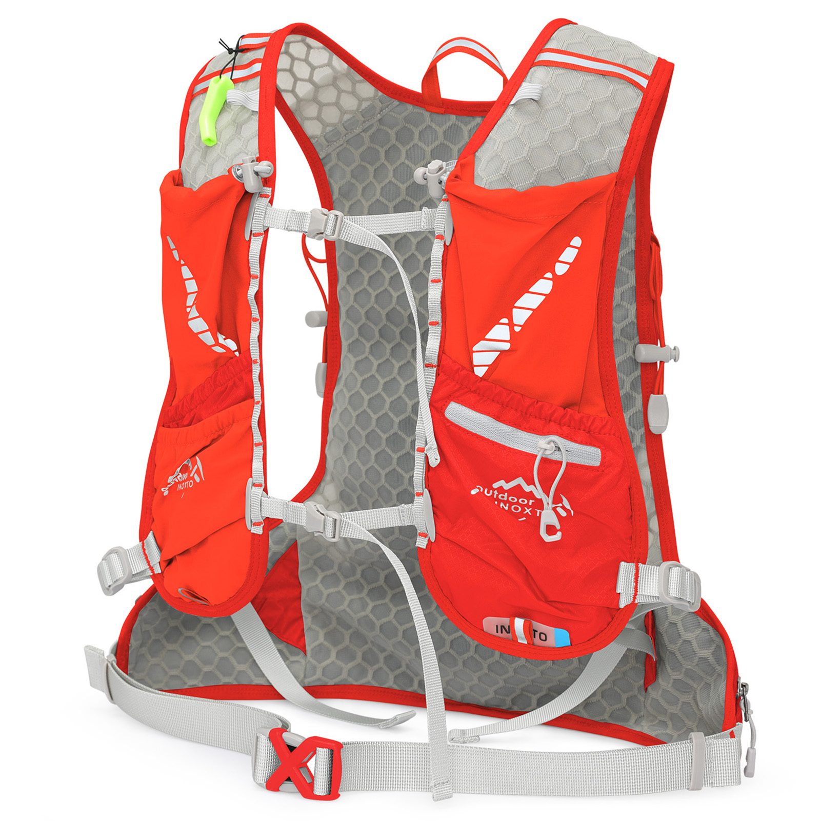12L Cycling Hydration Lightweight Riding Vest Pack for Outdoor Running Camping Hiking Mountaineering - image 3 of 7