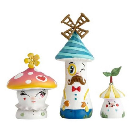 The World of Miss Mindy Lil' Mushies Set Figurine #4060323