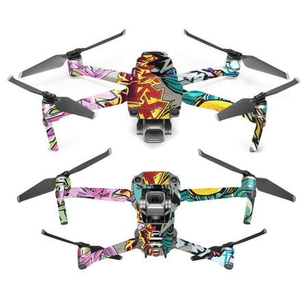 Tablecloths Made In Usa MightySkins Skin Compatible With DJI Mavic 2 Pro or Zoom - Cartoon Mania | Protective, Durable, and Unique Vinyl Decal wrap cover | Easy To Apply, Remove, and Change Styles | Made in the USA ()
