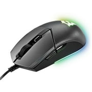 MSI Clutch GM11 Black 6 Buttons 1 x Wheel USB 2.0 Wired Optical 5000 dpi Gaming Mouse