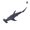 A, variant on SharkTRUE Rubber Shark Dolphin Whale Toys Large Handheld Simulated 40cm-50cm Toy Shark