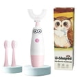 thumbnail image 1 of Cepillo de Dientes Eléctrico Infantil Hikid con Cabezal Ultrasónico en Forma de U, Resistente al Agua, 1 of 7