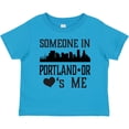 thumbnail image 3 of Inktastic Portland Oregon Someone Loves Me Skyline Boys or Girls Toddler T-Shirt, 3 of 5