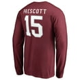 thumbnail image 3 of Men's Dak Prescott Maroon Mississippi State Bulldogs Long Sleeve College Legends Name & Number T-Shirt, 3 of 3