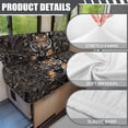 thumbnail image 6 of FORUDESIGNS Tiger Camo Pattern 2 Pcs RV Dinette Cushion Covers Breathable RV Couch Cover Elastic Loveseat Sofa Chair Cover Furniture Protector for RV Camper Car Bench, 6 of 7