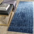 thumbnail image 4 of Safavieh Retro 6' Round Power Loomed Rug in Light Blue and Blue, 4 of 10