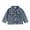 Blue, variant on Bagilaanoe Newborn Baby Boy Denim Jacket Letter Embroidery Long Sleeve Shacket Coat 3M 6M 12M 18M Infant Fall Casual Outwear