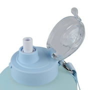 Athletic Works 64Oz Motivational Water Jug, Dual-Function Lid, BPA-Free, Leakproof Hydration Bottle