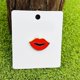 thumbnail image 4 of Alloy Lips Enamel Brooch Pin Fashionable Alloy Mouth Lapel Pin Accessory for Women and Girls Fashion Clothing Jewelry, 4 of 5
